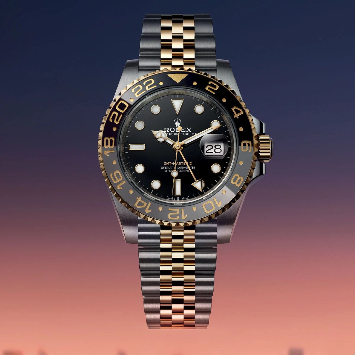 RLX GMT Master – Two Tone Gold