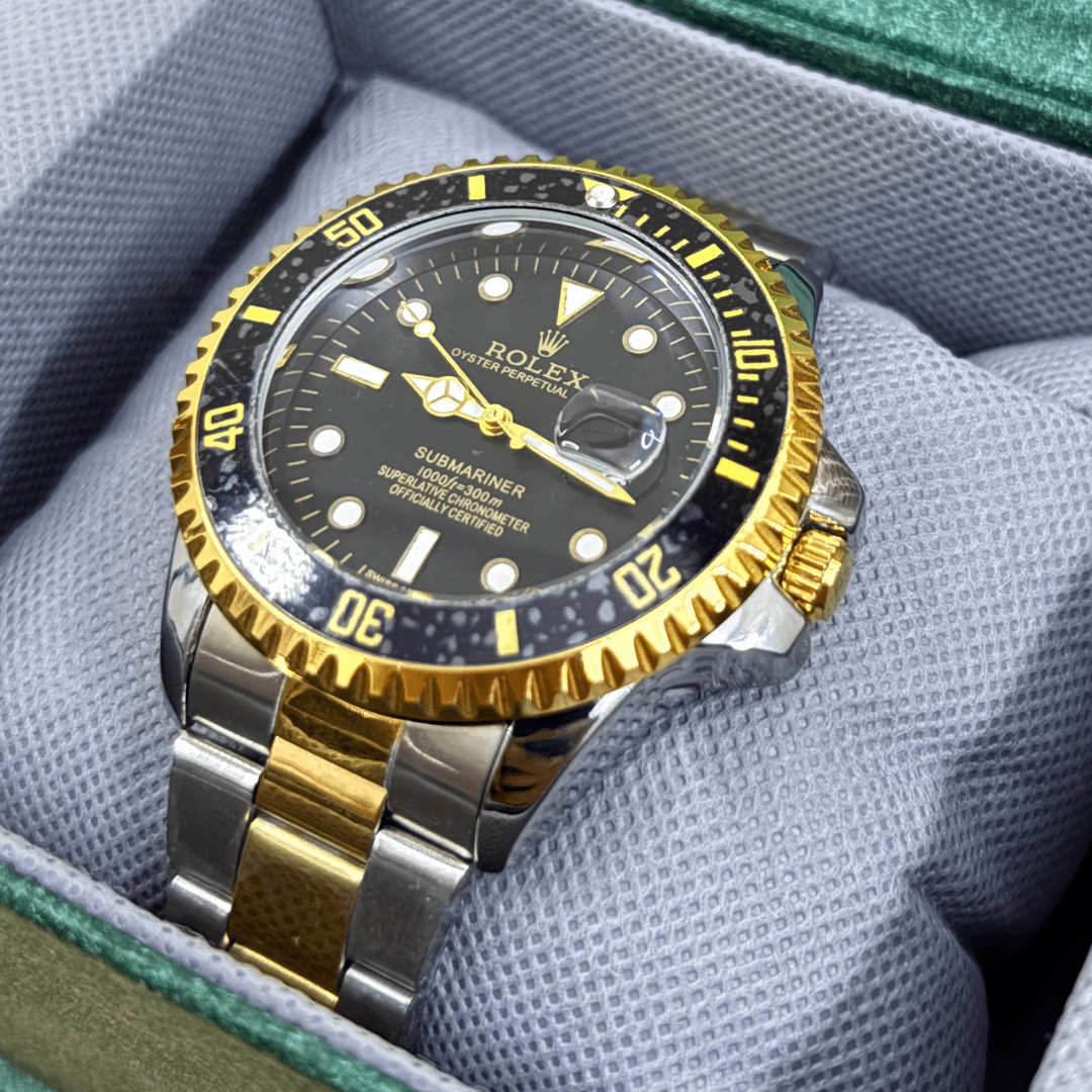 Submariner – 40mm Two Tone Gold