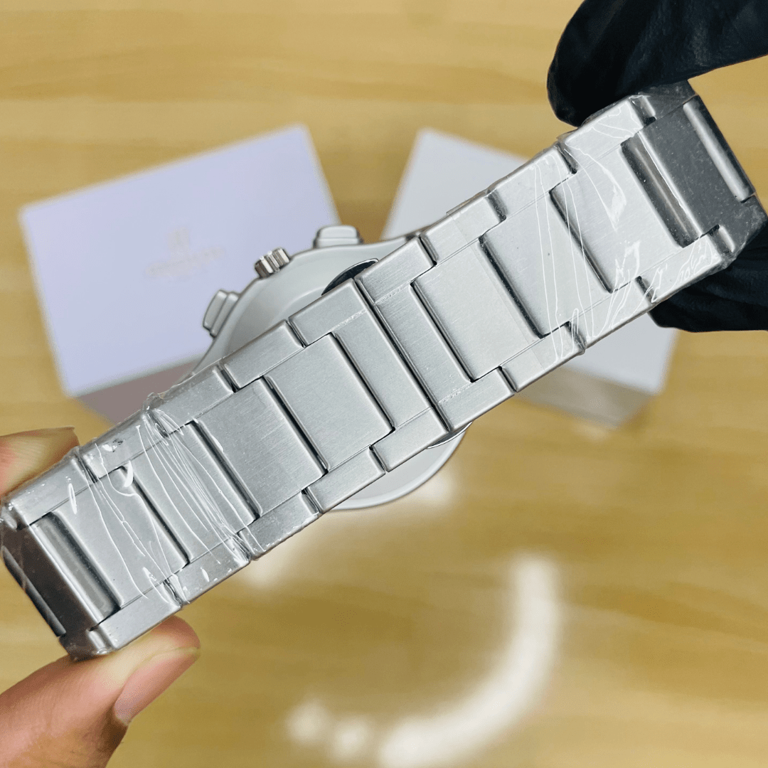 HB Skeleton – Silver Matte Chain